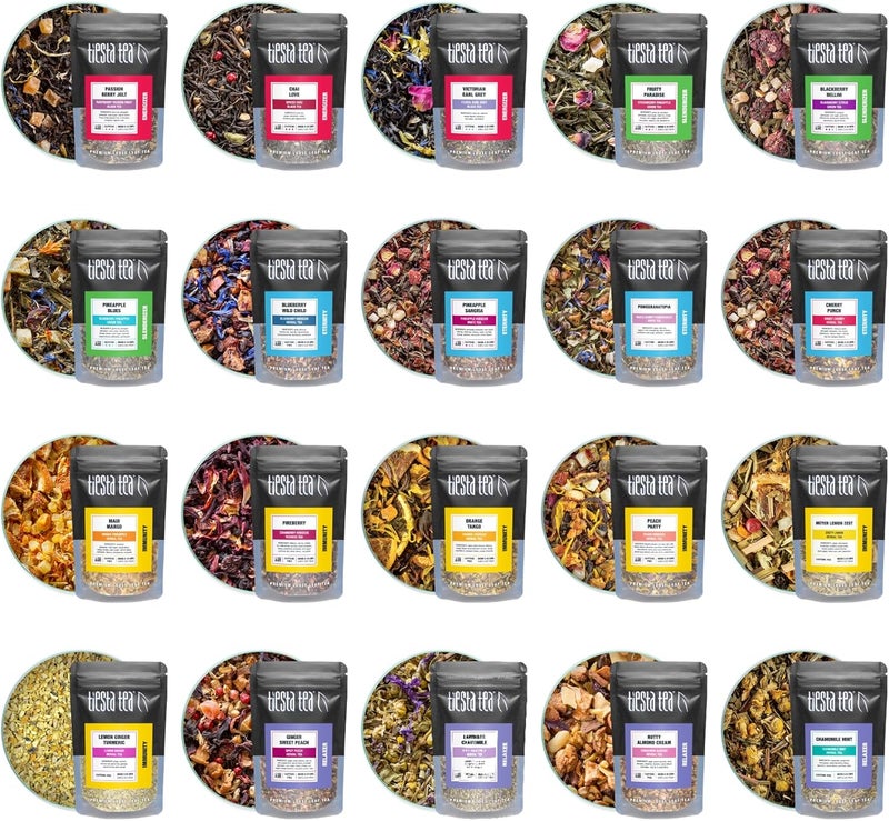 Tiesta Tea Discovery Sampler Dry Flight Set - Image 1